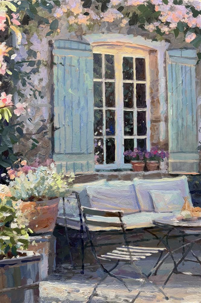 Rachele Dryden-Smith - 'Quiet Corner' - Framed Original Artwork
