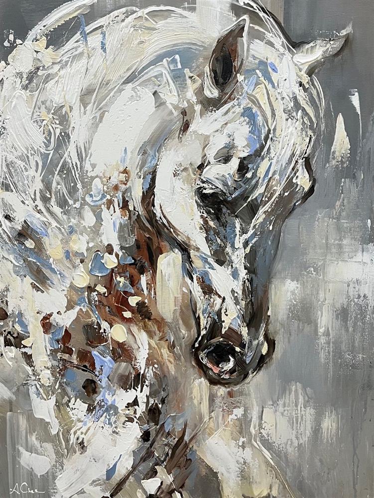 Anna Cher - 'Quiet Strength' - Framed Original Artwork