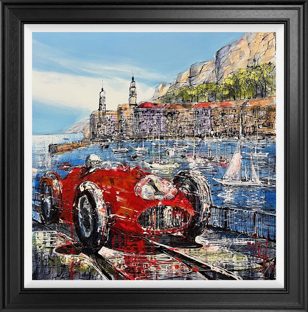 Nigel Cooke - 'Race Around The City I' - Framed Original Artwork