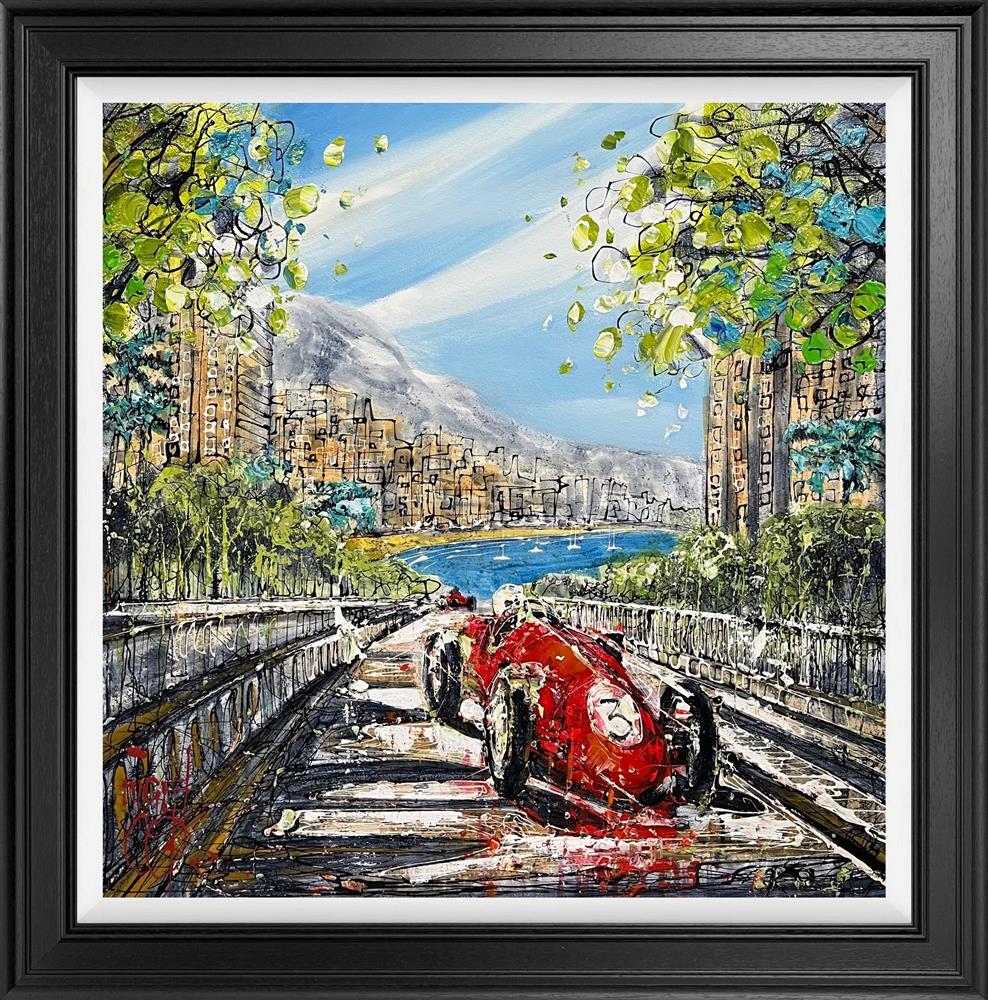 Nigel Cooke - 'Race Around The City II' - Framed Original Artwork