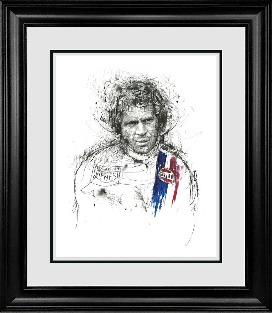 Scott Tetlow - 'Racing Is Life' - Framed Original Artwork