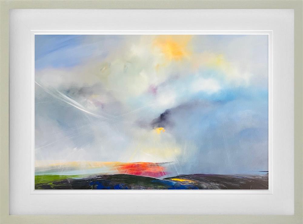 Joanna Taylor - 'Radiant Rays' - Framed Original Artwork