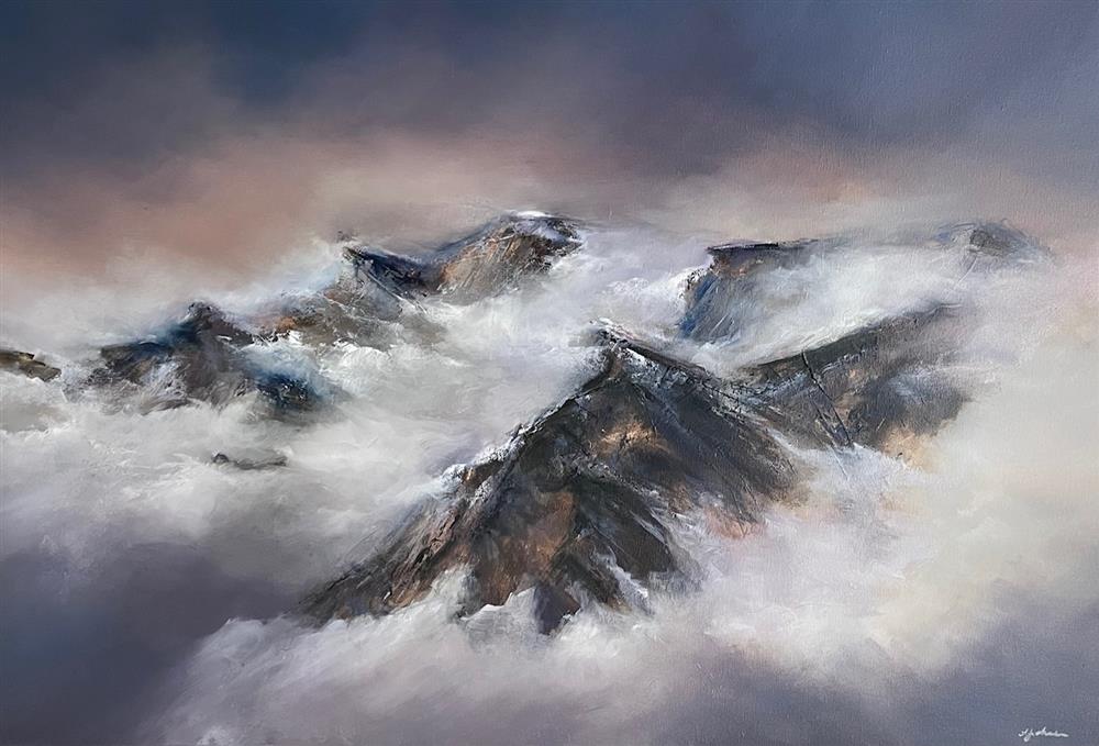 Alison Johnson - 'Reach Your Dreams' - Framed Original Artwork