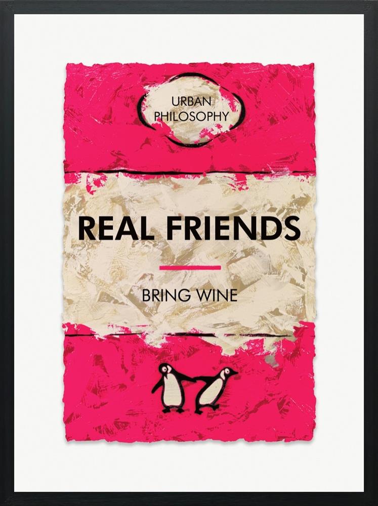Hue Folk - 'Real Friends' - Framed Limited Edition