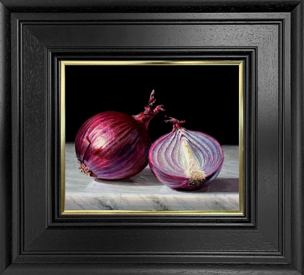 Tony Owens - 'Red Onions' - Framed Original Artwork