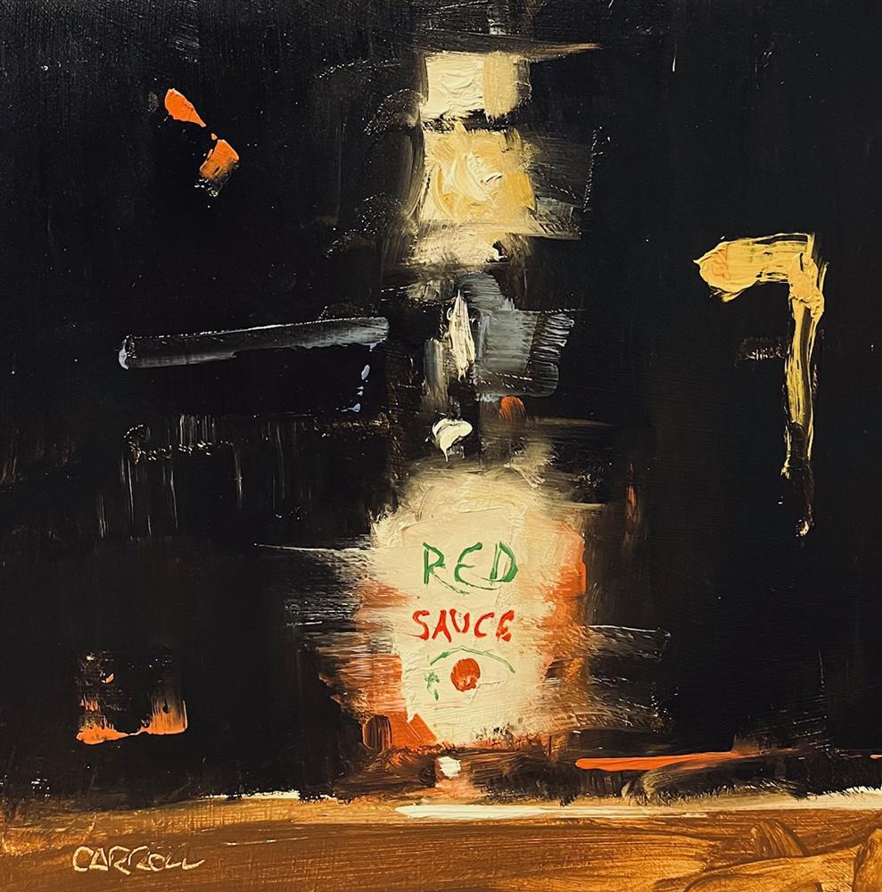 Neil Carroll -  'Red Sauce' - Framed Original Painting