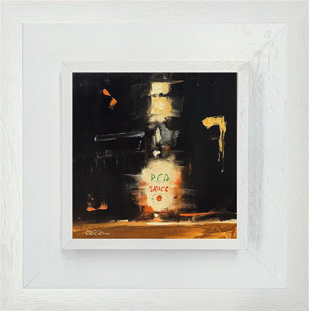 Neil Carroll -  'Red Sauce' - Framed Original Painting