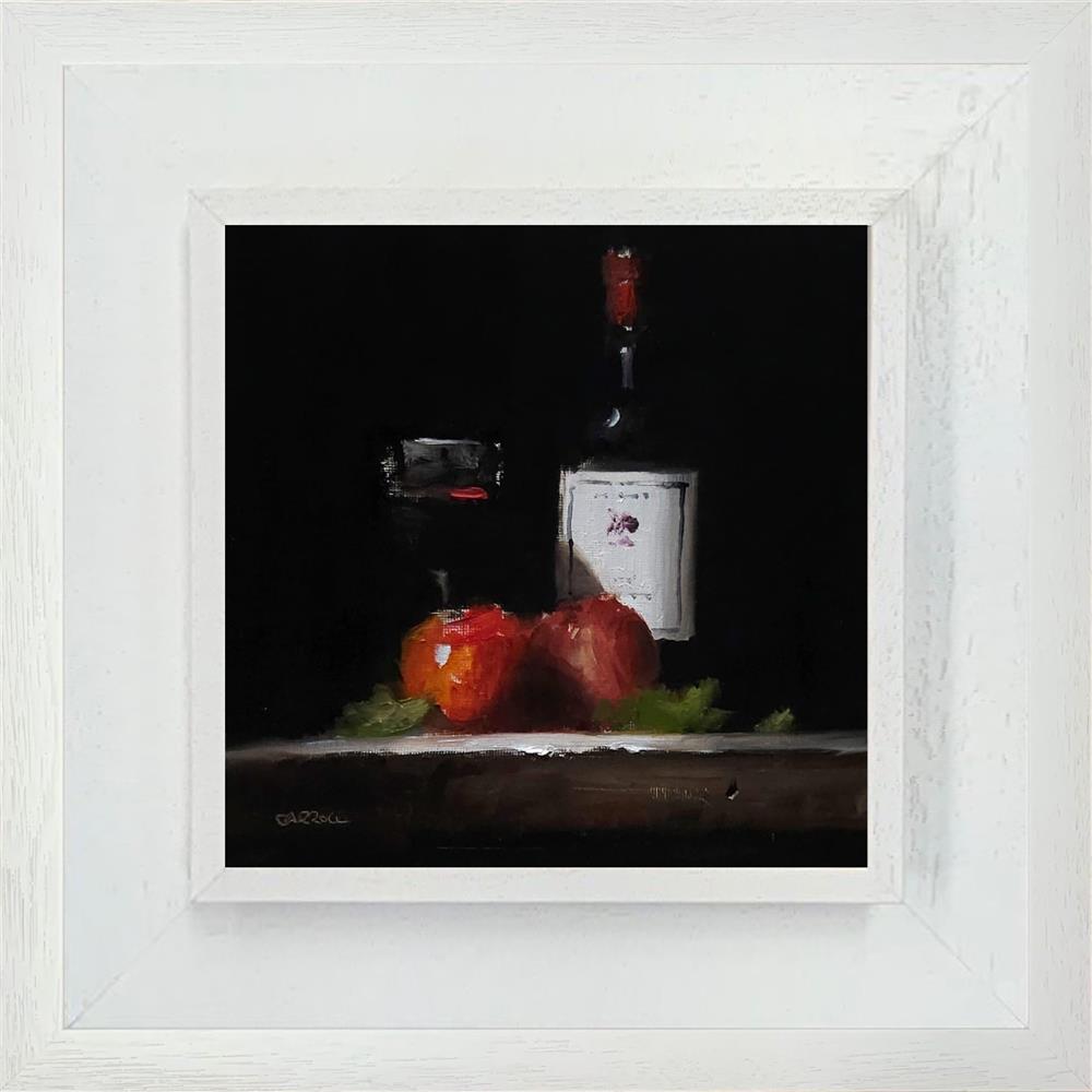 Neil Carroll - 'Red Wine And Apples' - Framed Original Artwork
