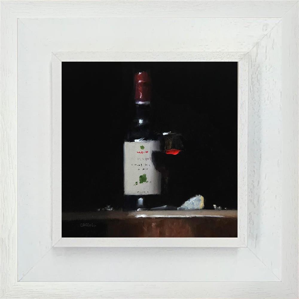 Neil Carroll - 'Red Wine And Cheese' - Framed Original Artwork