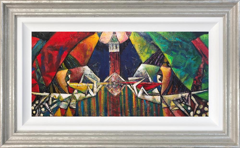 Andrei Protsouk - 'Reflections Of Venice' - Framed Original Art