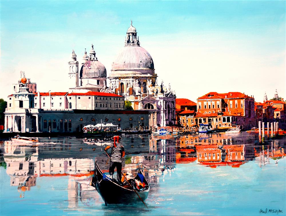 Paul McIntyre - 'Reflections Of Venice' - Framed Original Art
