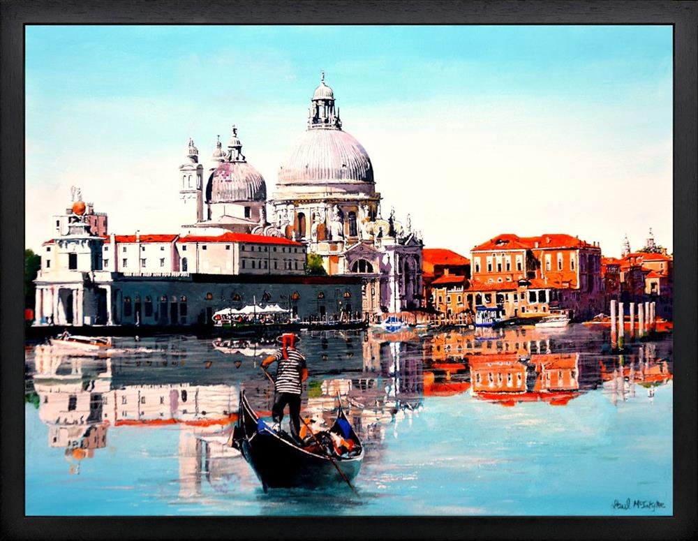 Paul McIntyre - 'Reflections Of Venice' - Framed Original Art
