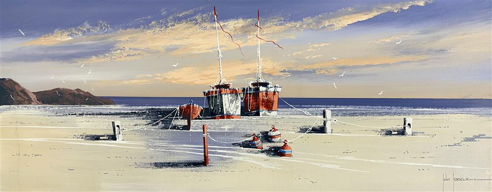 John Horsewell - 'Rest Among The Sands' - Framed Original Artwork