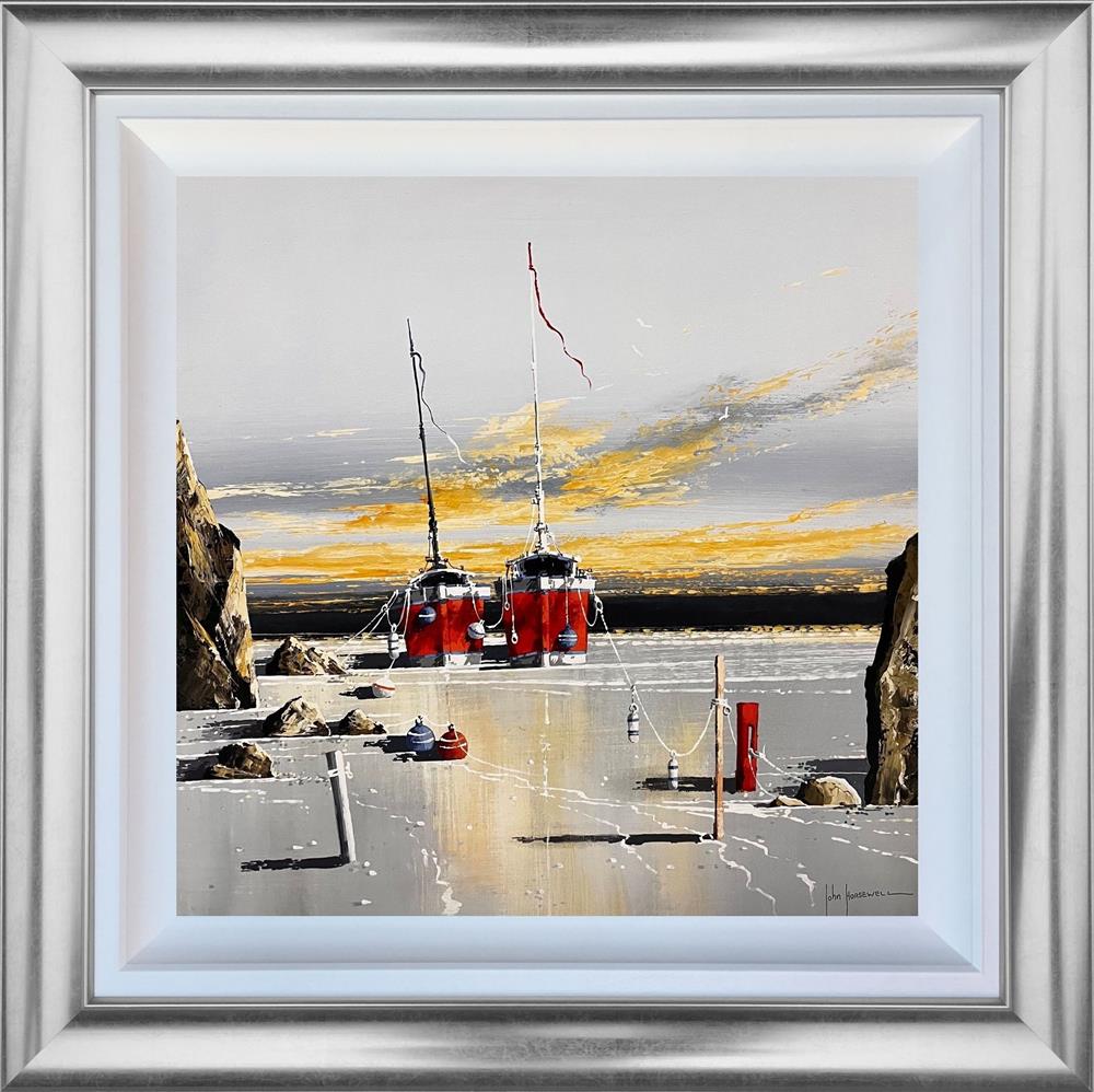 John Horsewell - 'Rest Between Tides' - Framed Original Artwork