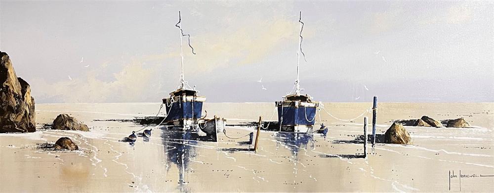 John Horsewell - 'Resting Between Voyages' - Framed Original Artwork