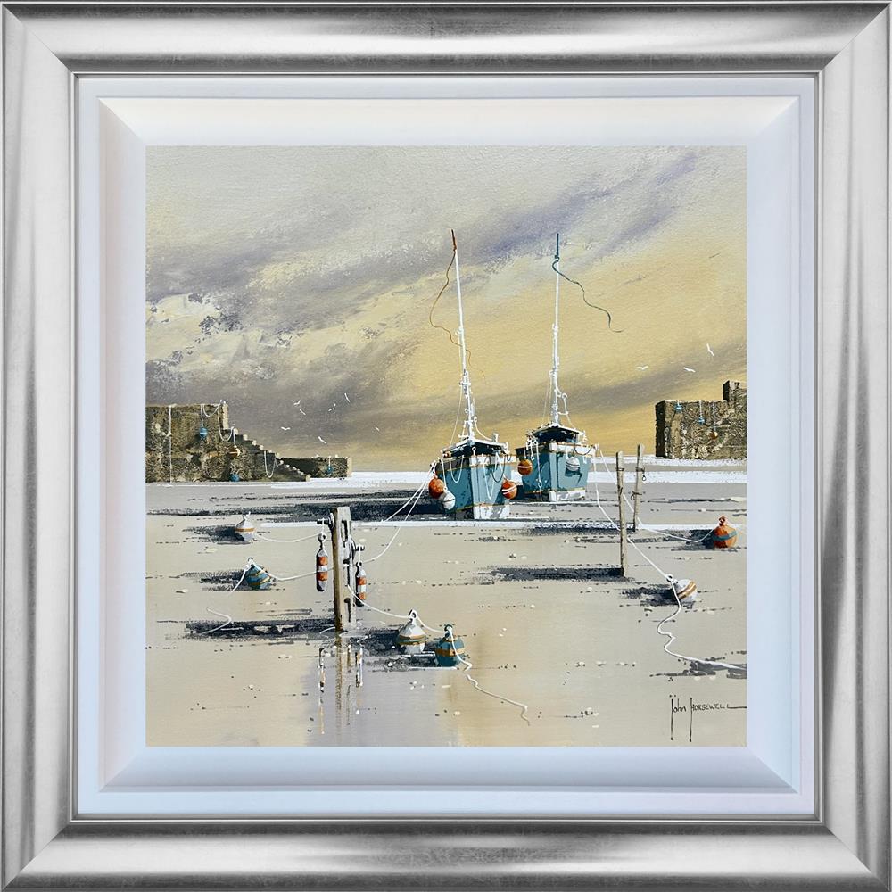 John Horsewell - 'Resting Vessels' - Framed Original Artwork