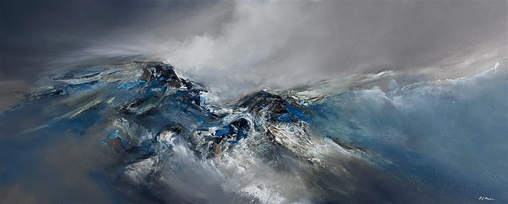 Alison Johnson - 'Ridge Line' - Framed Original Artwork