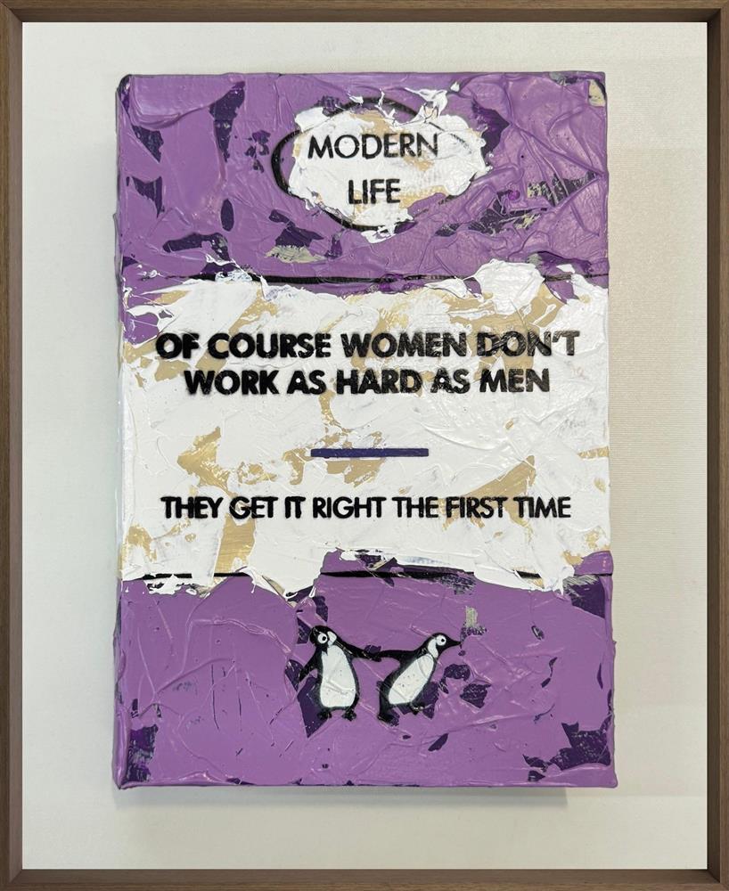 Hue Folk - 'Right The First Time' - Storybook - Framed Original Artwork