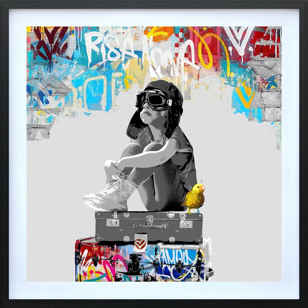 Bollee Patino - 'Rise Above' - Framed Limited Editiion