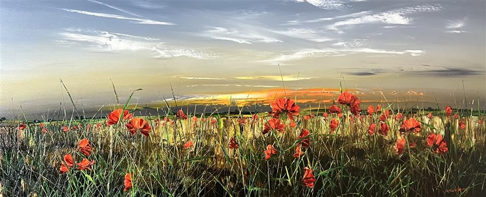 Kimberley Harris - 'Rise Over Us' - Framed Original Art