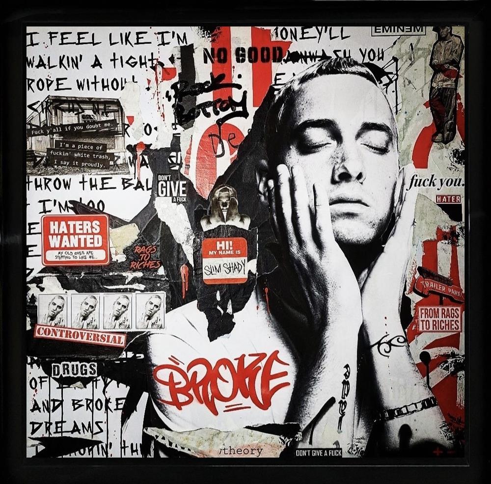 Add Subtract- 'Rock Bottom' - Framed Original Art