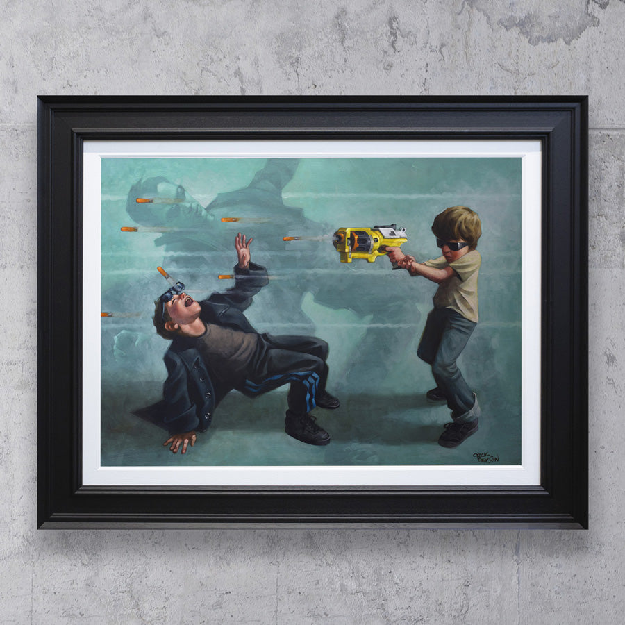 Craig Davison  - 'Rodger The Dodger'- Framed Original Artwork
