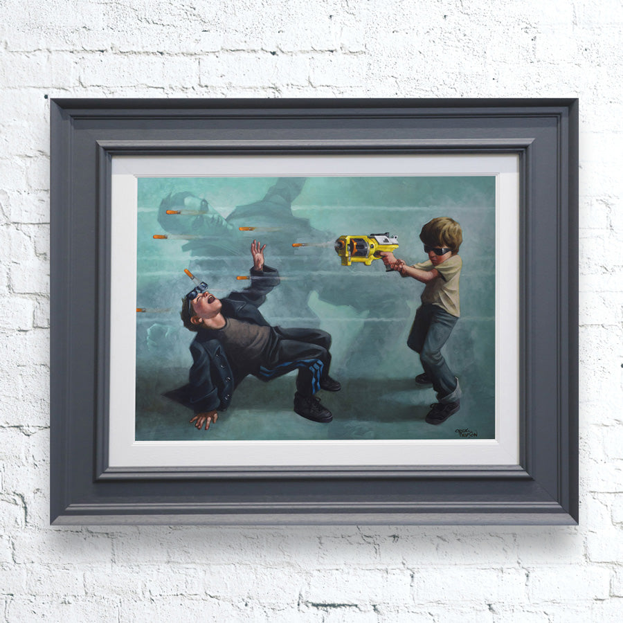Craig Davison  - 'Rodger the Dodger'- Framed Limited Edition