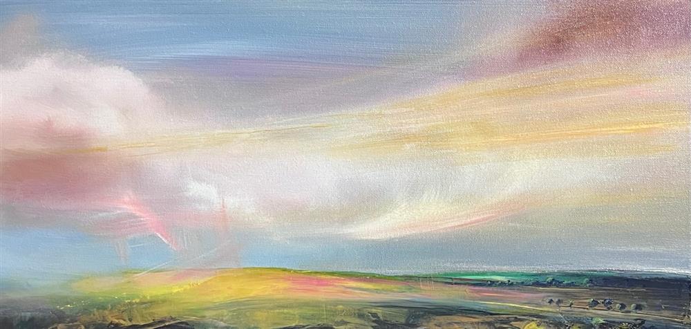 Joanna Taylor - 'Rolling Clouds' - Framed Original Artwork