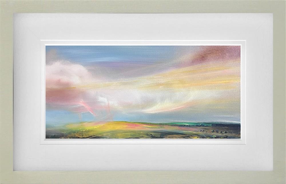 Joanna Taylor - 'Rolling Clouds' - Framed Original Artwork