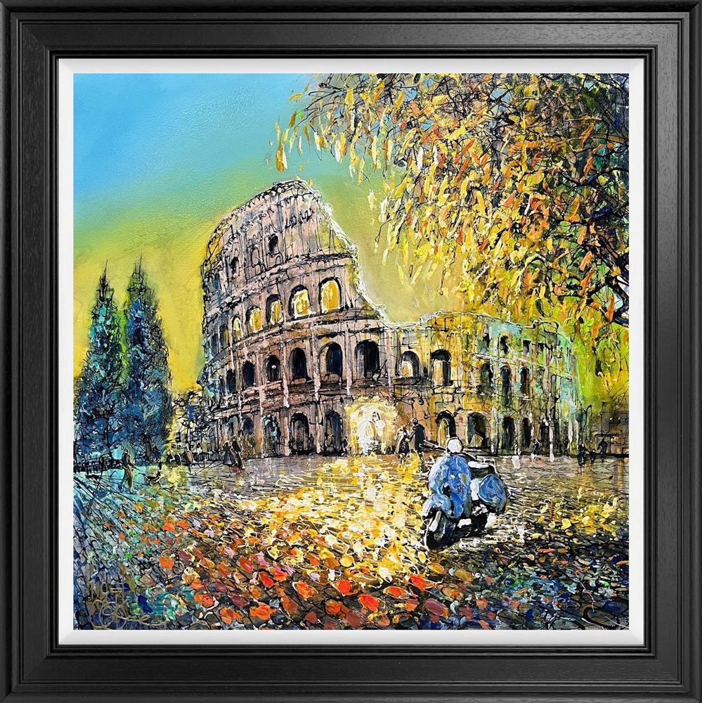 Nigel Cooke - 'Rome Reflections' - Framed Original Artwork