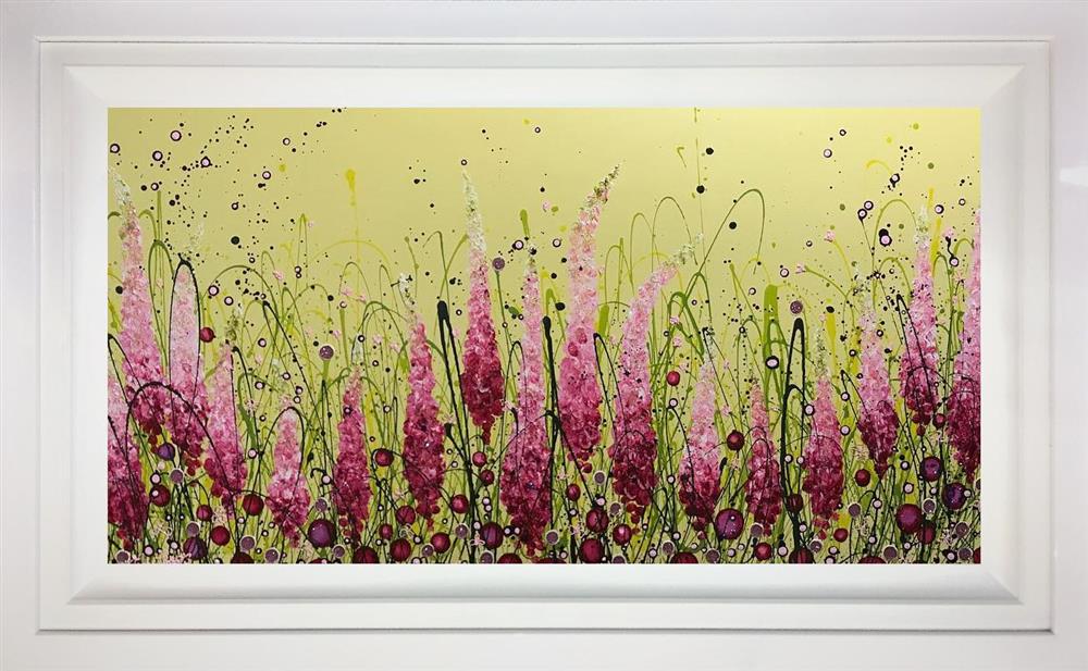 Leanne Christie - 'Rose Glissade' - Framed Original Artwork