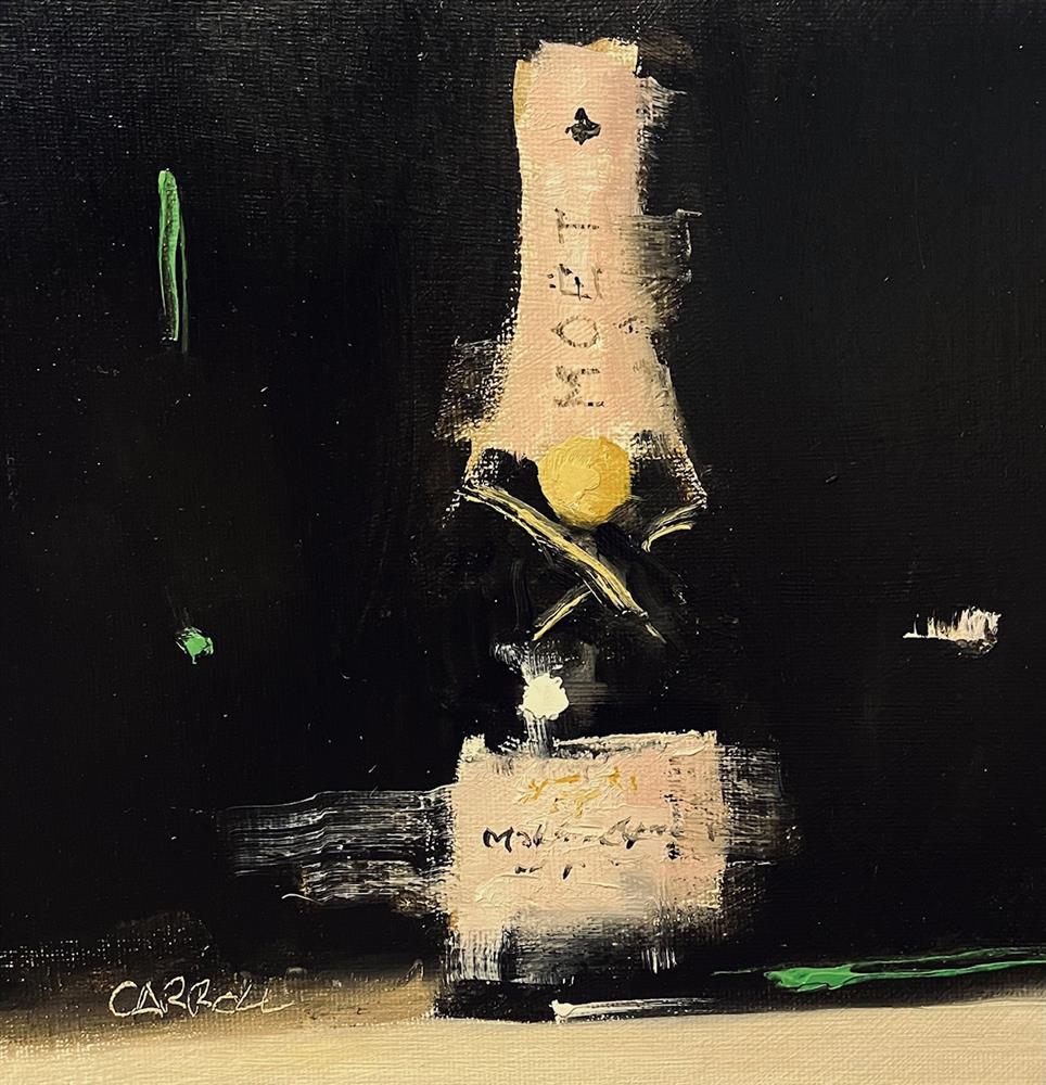 Neil Carroll -  'Rose Moet' - Framed Original Painting