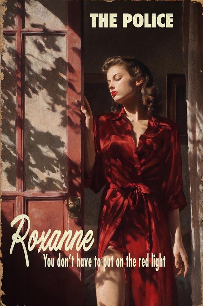 Linda Charles - 'Roxanne' - Framed Original Artwork