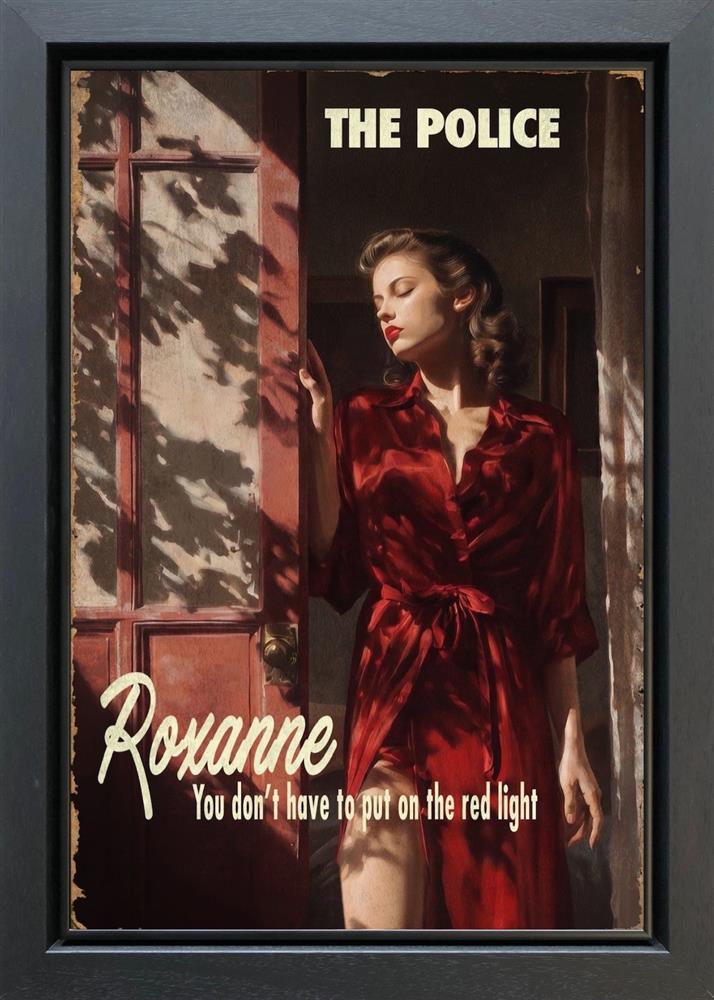 Linda Charles - 'Roxanne' - Framed Original Artwork