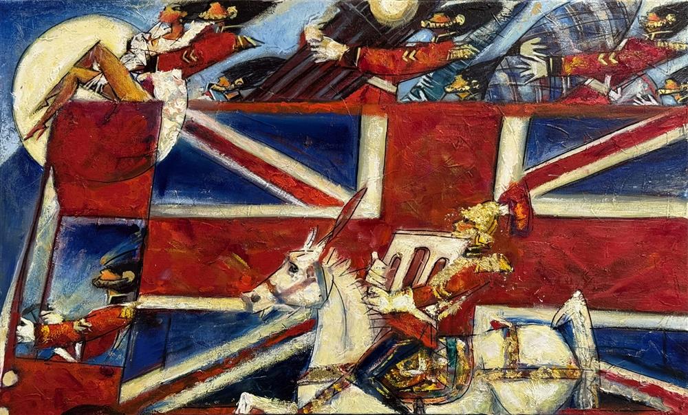 Andrei Protsouk - 'Royal Tour' - Framed Original Artwork