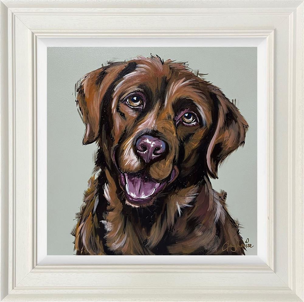 Amy Louise - 'One More Throw' - Framed Original Artwork
