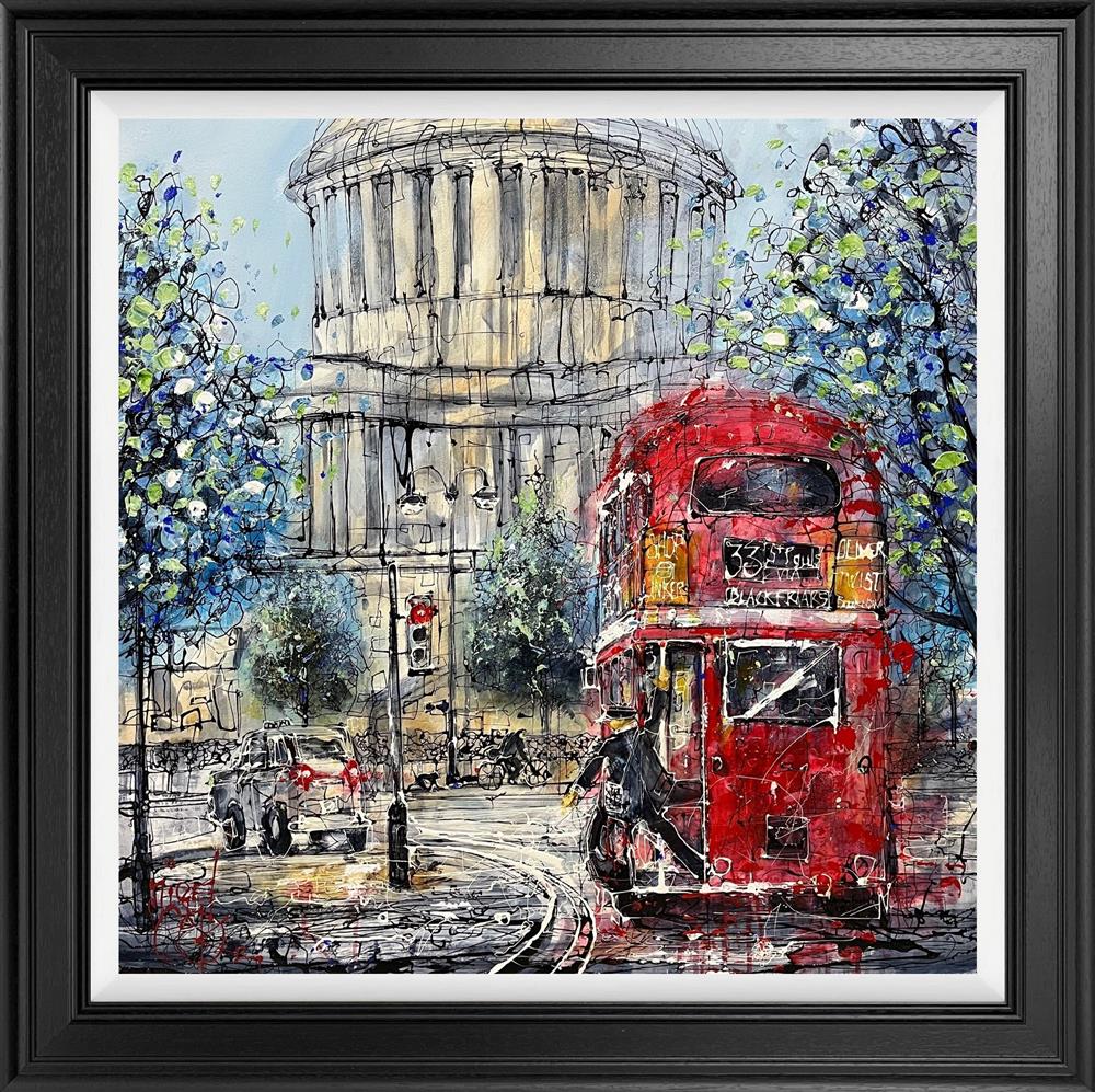 Nigel Cooke - 'Running Late' - Framed Original Artwork