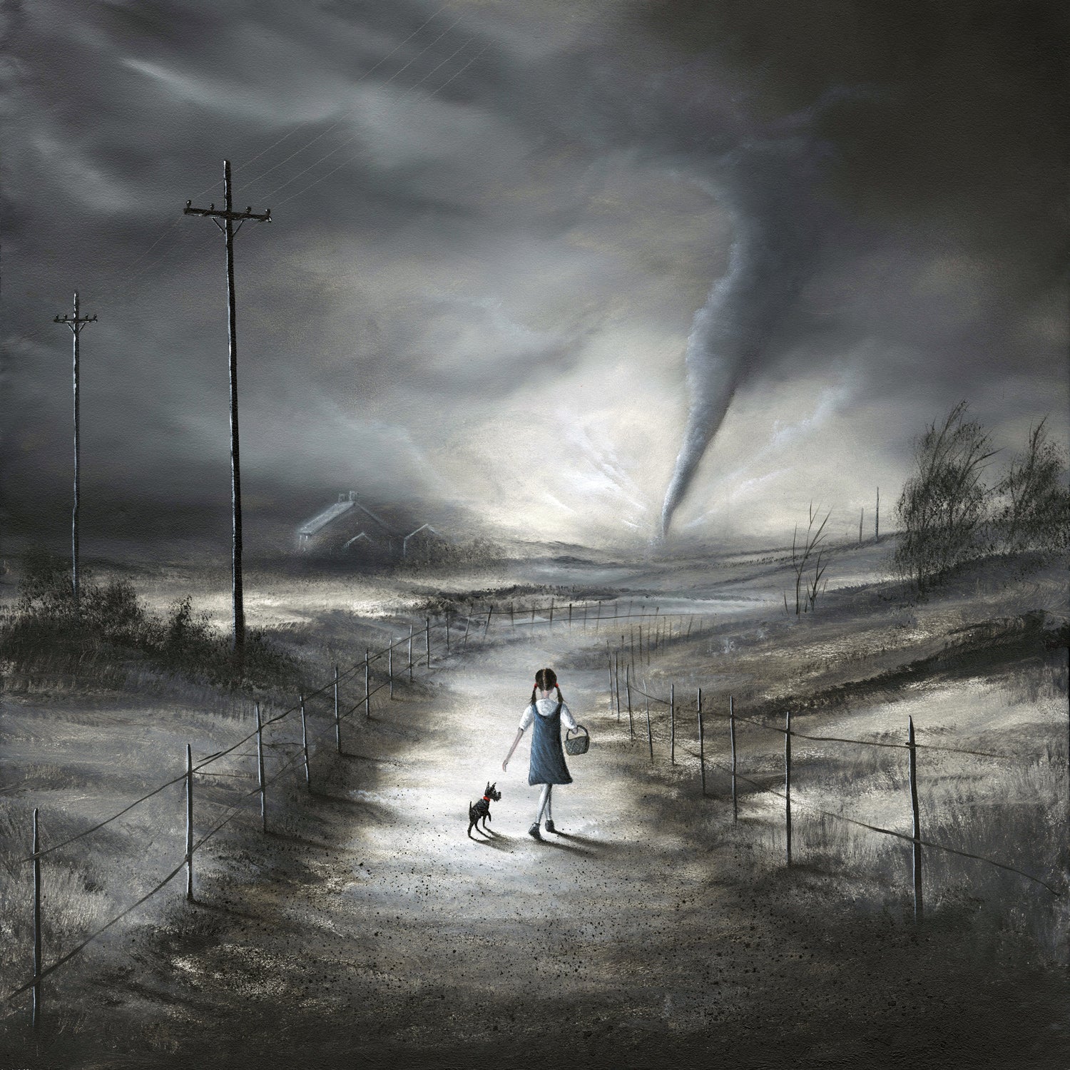 Danny Abrahams - 'Whirlwind To Oz' Small - Framed Limited Edition