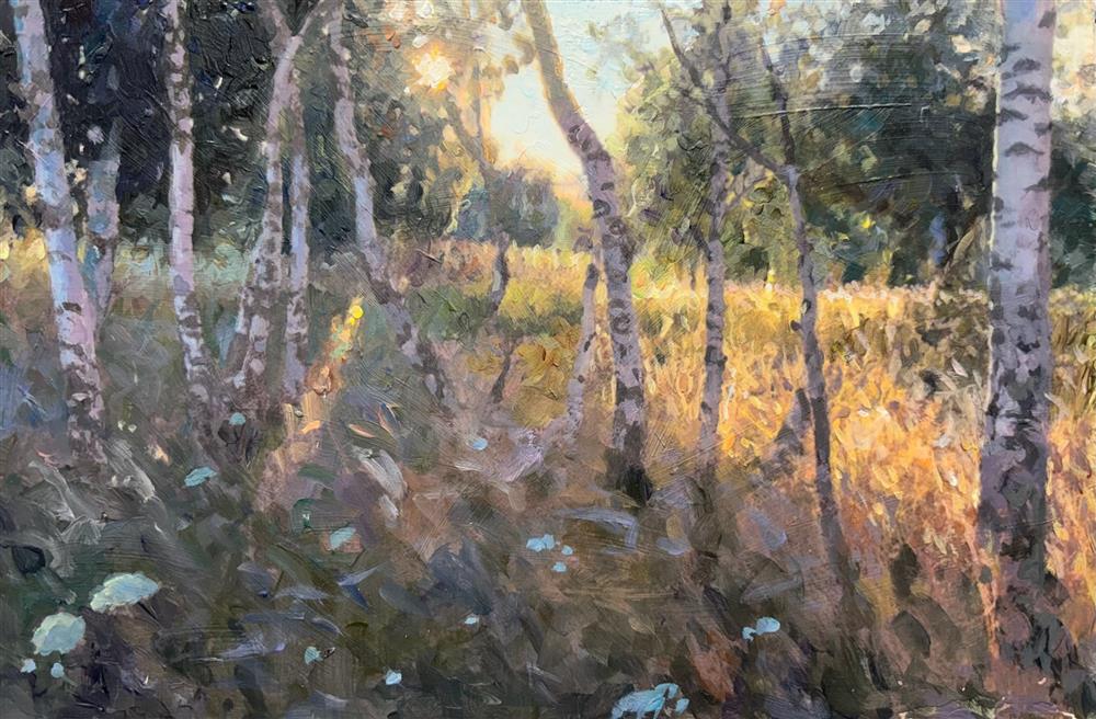 Rachele Dryden-Smith - 'Silver Birch' - Framed Original Artwork