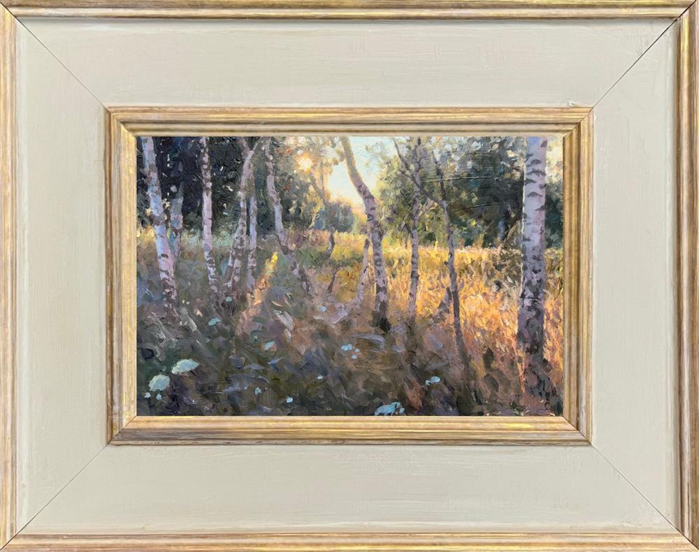 Rachele Dryden-Smith - 'Silver Birch' - Framed Original Artwork