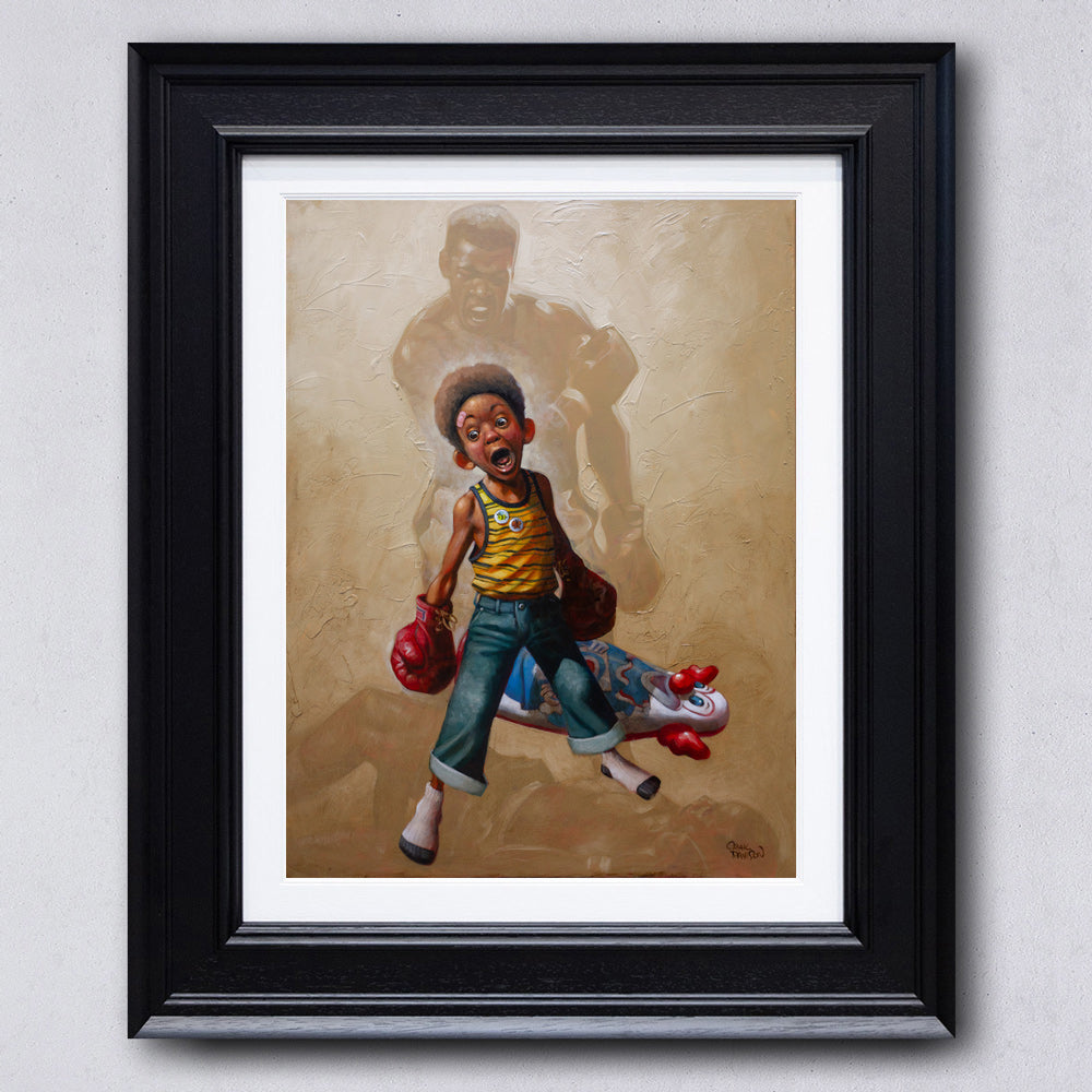 Craig Davison  - 'Sting Like A Bee'- Framed Limited Canvas Edition