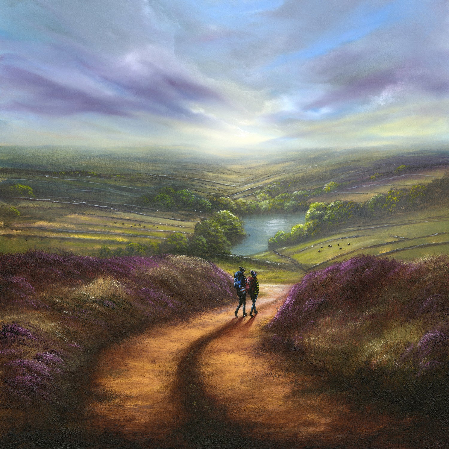 Danny Abrahams - 'Breathe In The Yorkshire Moors' - Framed Limited Edition