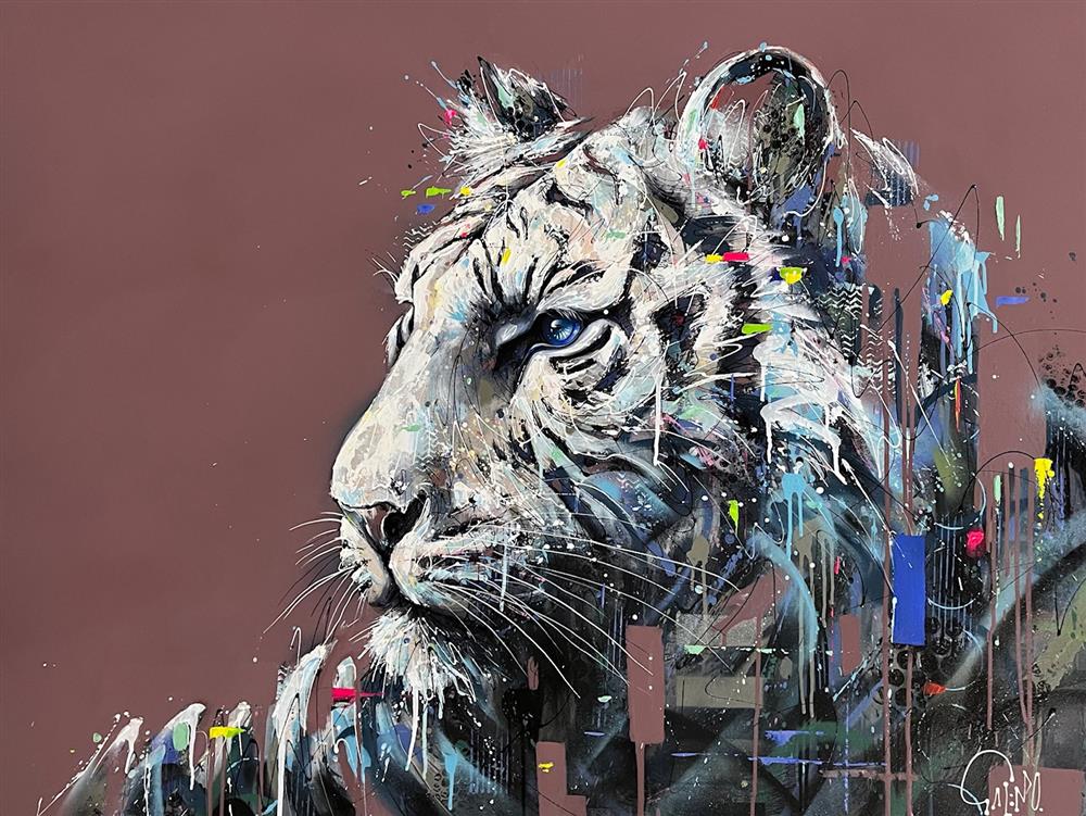 Joe Galindo - 'Saber' - Framed Original Art