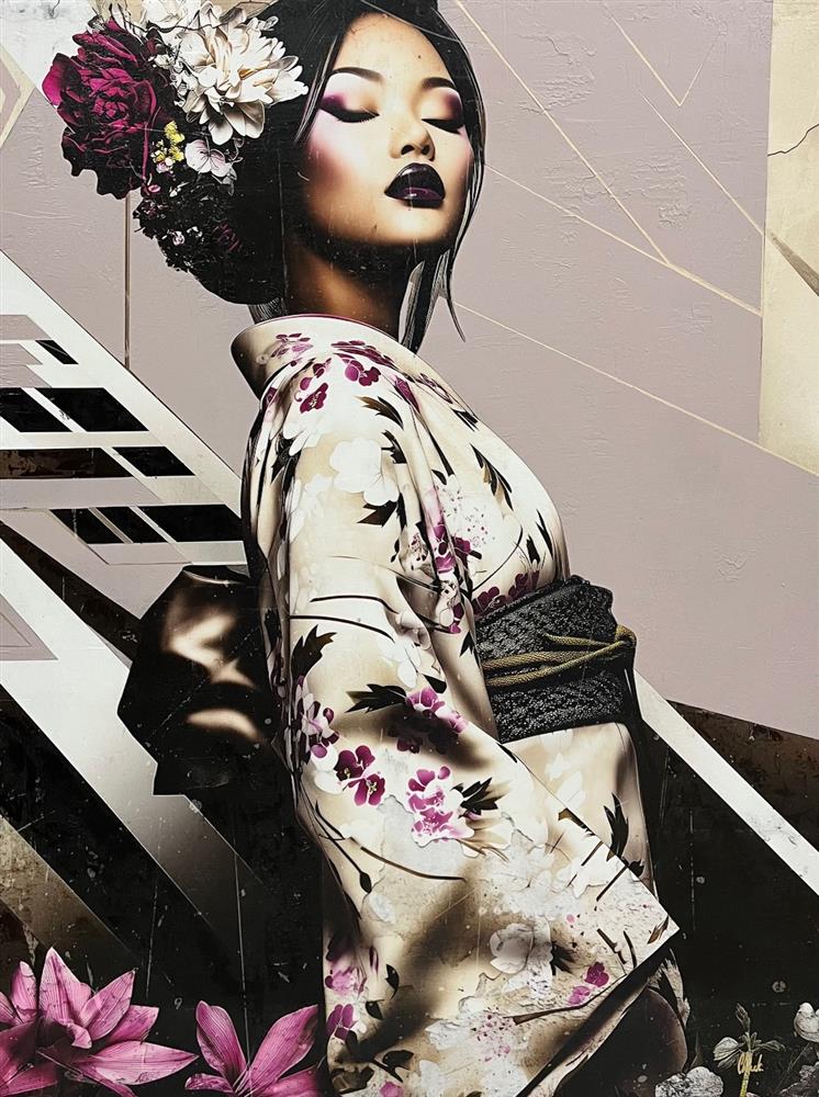 Chuck - 'Sabi No Hada' - Framed Original Art