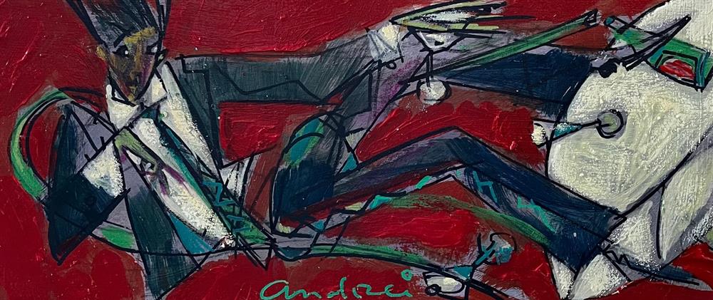 Andrei Protsouk - 'Saint Patrick' - Framed Original Artwork