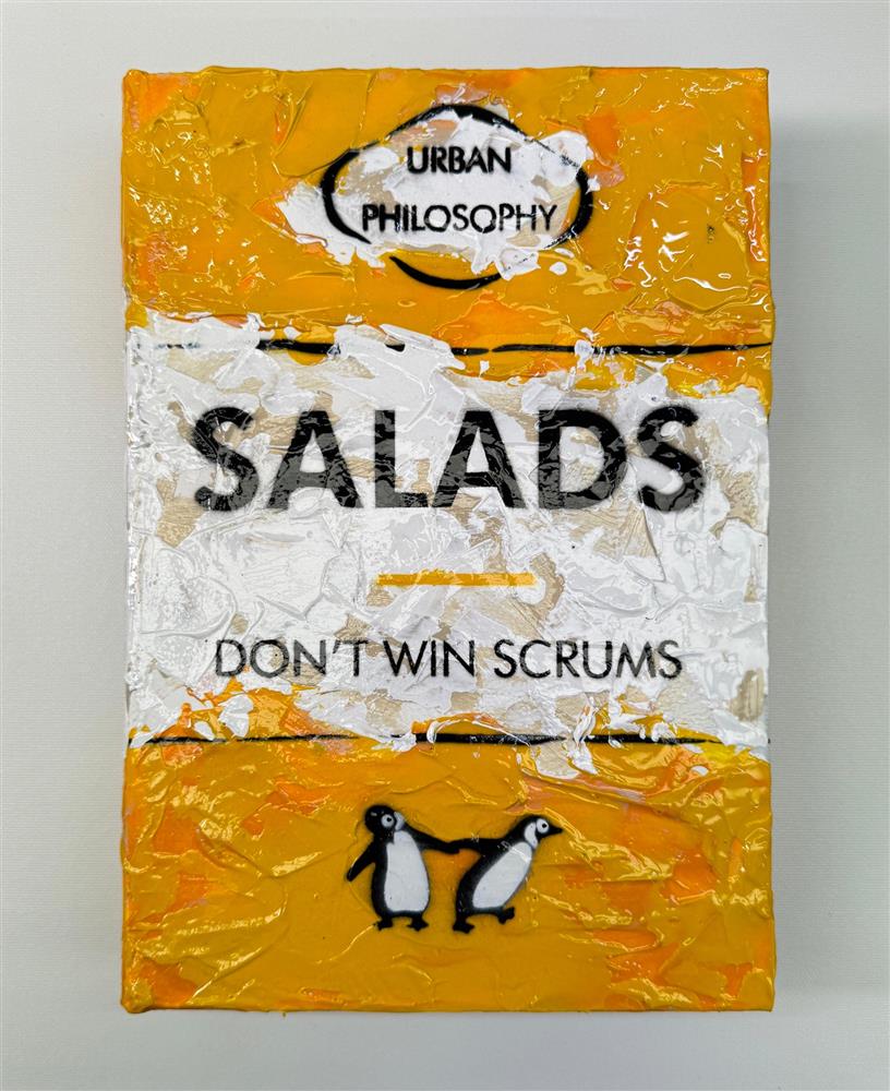 Hue Folk - 'Salads - Storybook'' - Framed Original Art