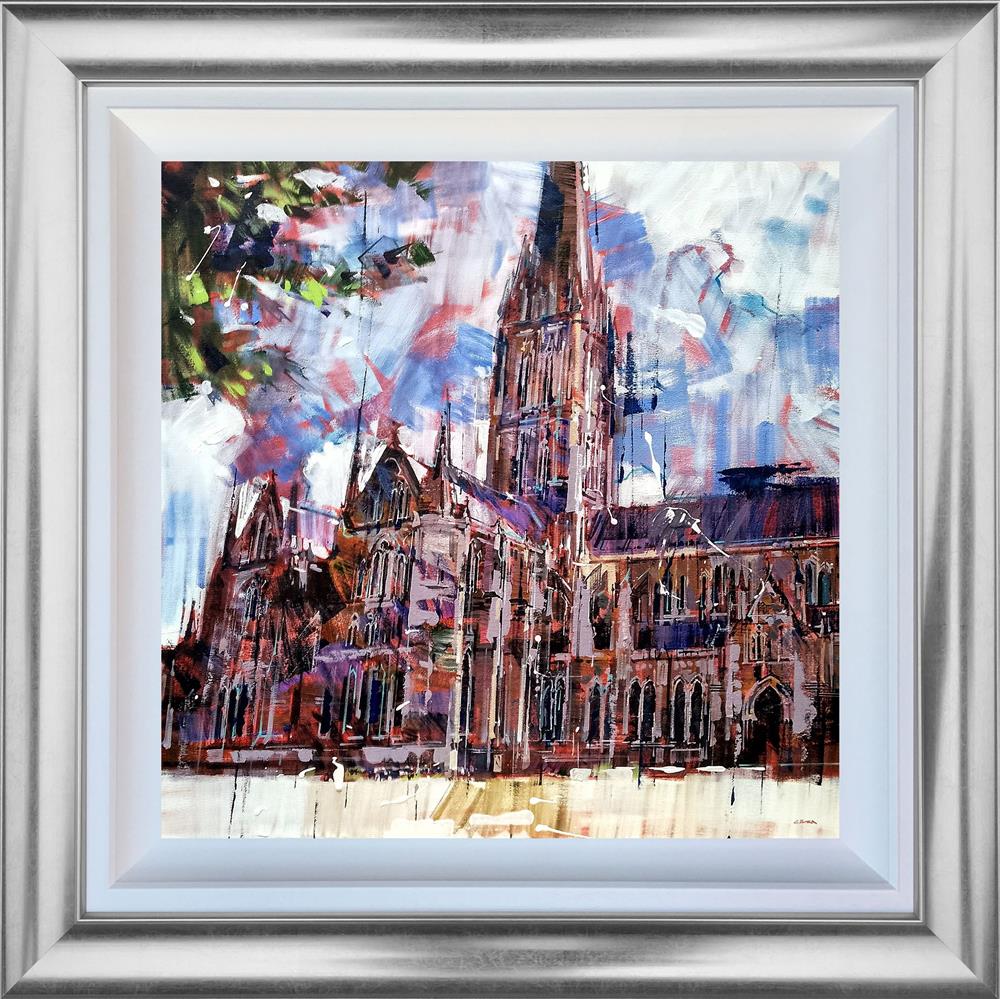 Colin Brown - 'Salisbury Spire' - Framed Original Artwork