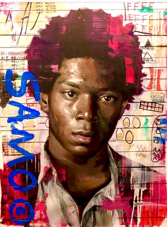 Zinsky - 'Samo' - Framed Original Artwork