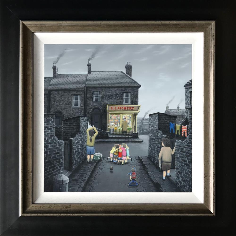 Leigh Lambert - 'Save Me One' - Canvas - Framed Limited Edition