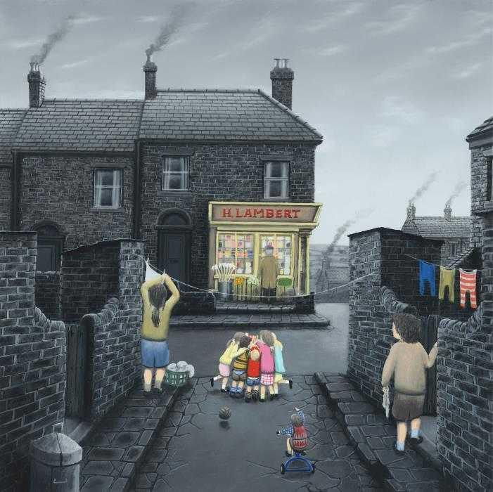 Leigh Lambert - 'Save Me One' - Canvas - Framed Limited Edition